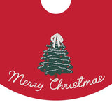 Celebrations Tree with Velvet Bow Tree Skirt