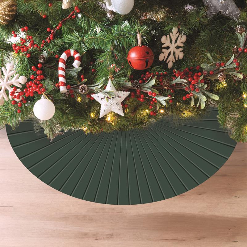 Celebrations Green Quilted Tree Skirt