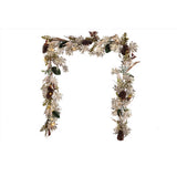 Celebrations Warm White 35 ct 9 ft. LED Neutral Fall Garland