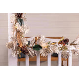 Celebrations Warm White 35 ct 9 ft. LED Neutral Fall Garland