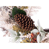 Celebrations Warm White 35 ct 24 in. LED Prelit Neutral B/O Wreath
