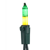 Celebrations LED T5 Dark Green/Gold 70 ct Two-Tone Christmas Lights 17.25 ft.