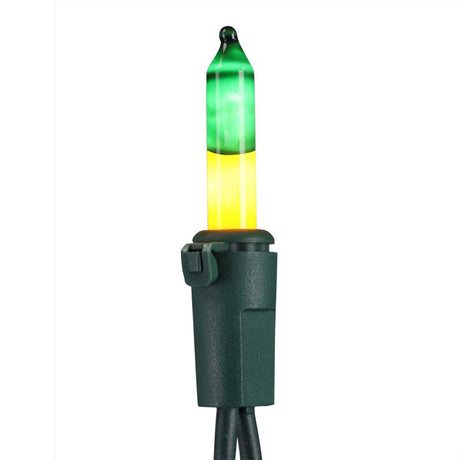 Celebrations LED T5 Dark Green/Gold 70 ct Two-Tone Christmas Lights 17.25 ft.