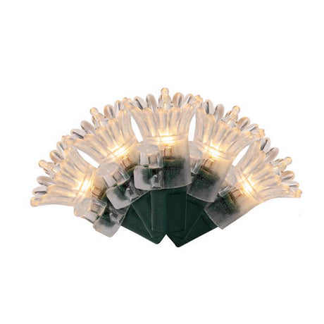 Celebrations LED T5 Warm White 70 ct Reflector Christmas Lights 17 ft.