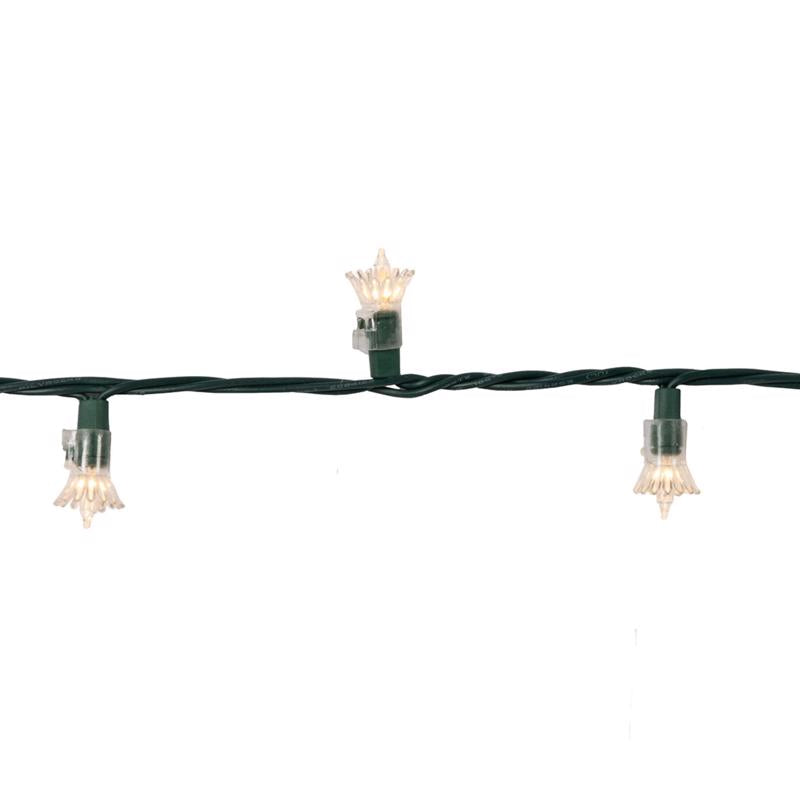 Celebrations LED T5 Warm White 70 ct Reflector Christmas Lights 17 ft.