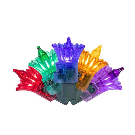 Celebrations LED T5 Multicolored 70 ct Reflector Christmas Lights 17.25 ft.