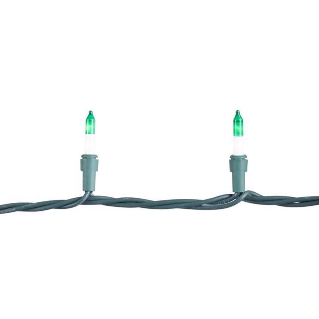 Celebrations LED T5 Holly Green/White 70 ct Two-Tone Christmas Lights 17.25 ft.