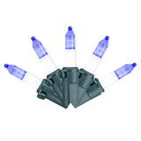 Celebrations LED T5 Blue/White 70 ct Two-Tone Christmas Lights 17.25 ft.
