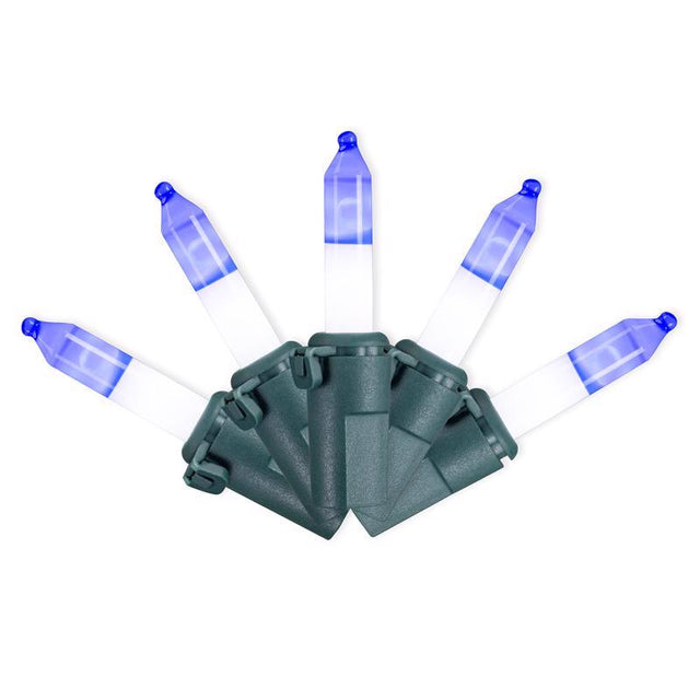 Celebrations LED T5 Blue/White 70 ct Two-Tone Christmas Lights 17.25 ft.