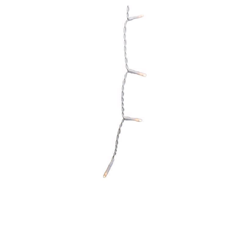 Celebrations LED Warm White 50 ct Icicle 3 ft.