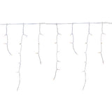 Celebrations LED Warm White 50 ct Icicle 3 ft.