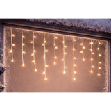 Celebrations LED Warm White 50 ct Icicle 3 ft.