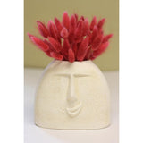 Second Nature Red Bunny Tails Table Decor