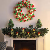 Mr. Christmas LED Gold/Red Bells Animated Decor 3 in.