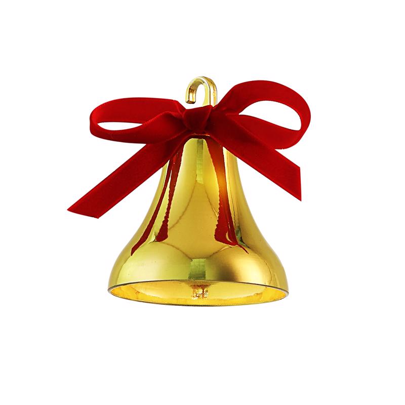 Mr. Christmas LED Gold/Red Bells Animated Decor 3 in.