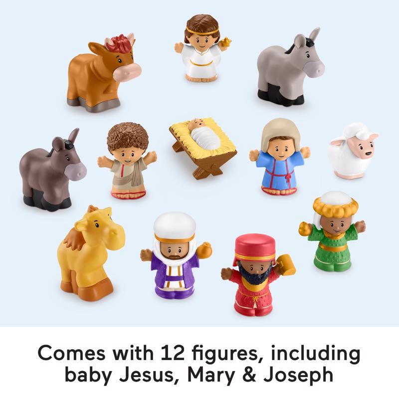 Fisher Price Little People Nativity Toy Play Set