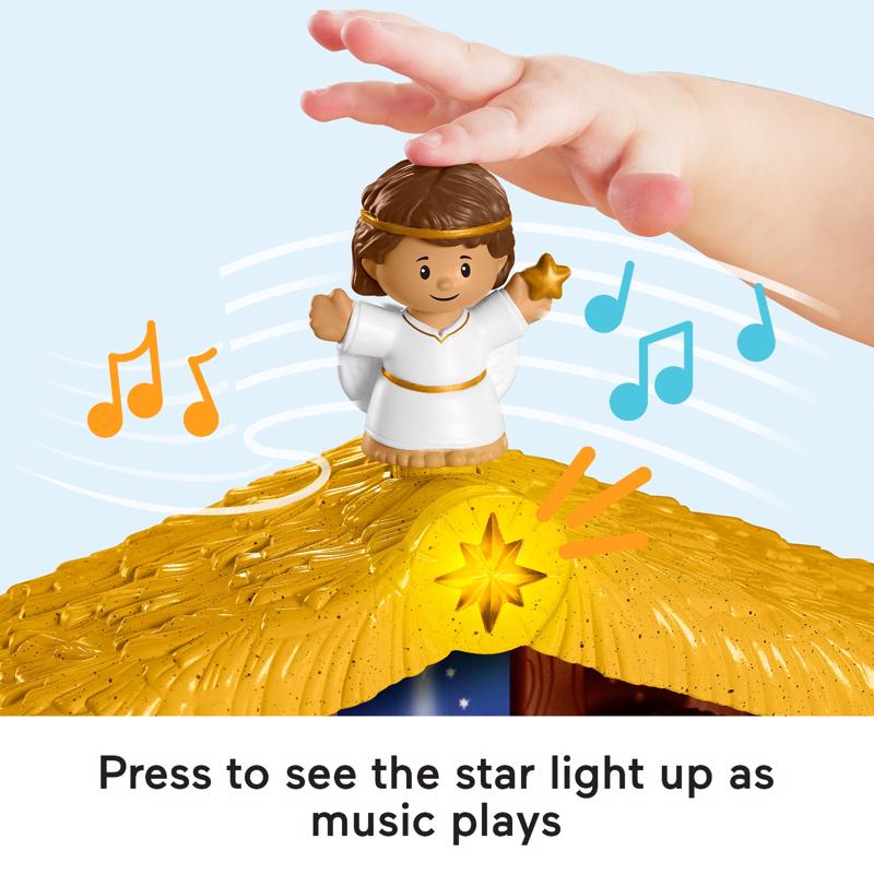 Fisher Price Little People Nativity Toy Play Set