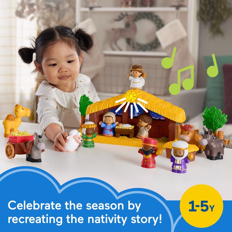 Fisher Price Little People Nativity Toy Play Set