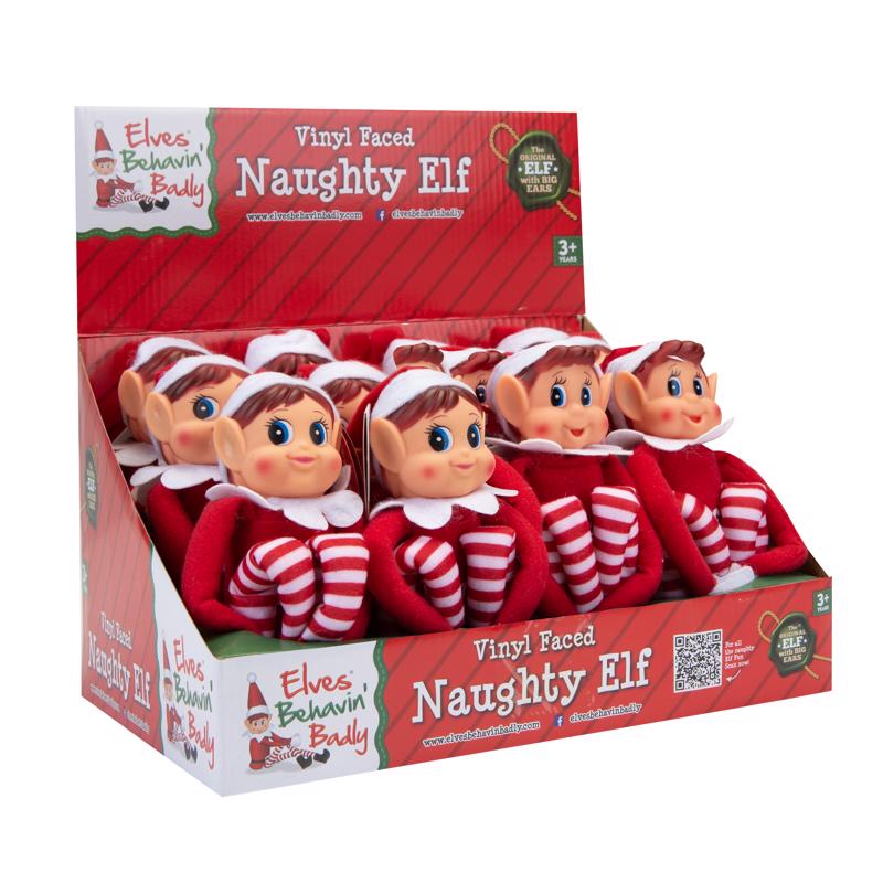 Elves Behaving Badly Elfie and Elvie Plush Doll