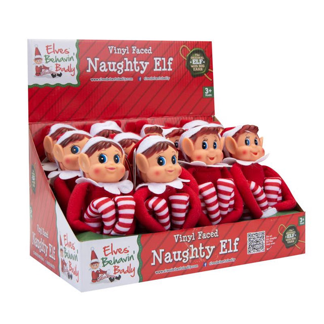 Elves Behaving Badly Elfie and Elvie Plush Doll