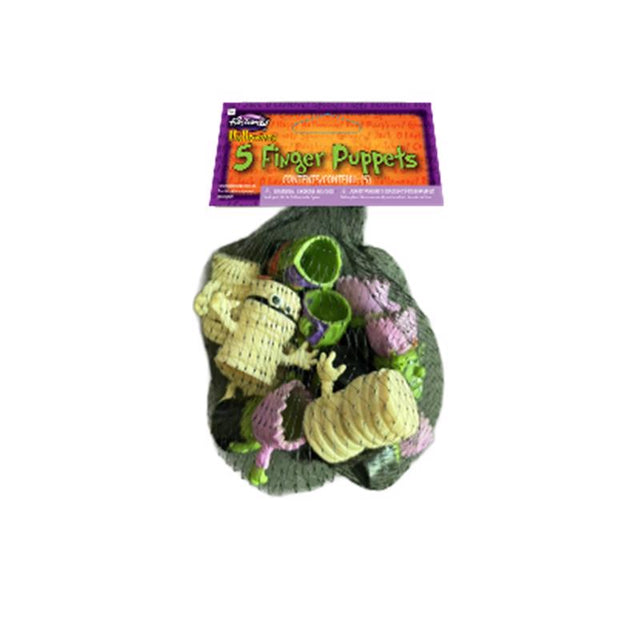 Fun World Vampires/Mummies/Green Monster Freeky Finger Puppets