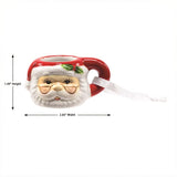 Mr. Christmas Assorted Snowman, Mrs. Claus, Santa, Teddy Bear, Reindeer, Nutcracker Ornaments 1.5 in