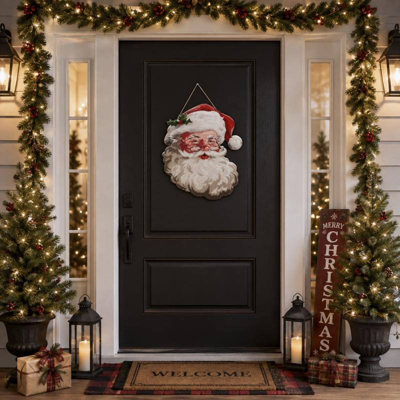 Gerson Embossed Metal Christmas Hanging Decor 17