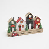 Gerson Lighted Row House Countdown Calendar Table Decor