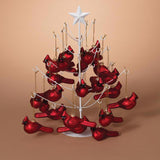 Gerson Hand Blown Glass Cardinal Ornament