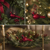 Gerson Hand Blown Glass Cardinal Ornament