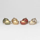 Gerson Glass Ornament LED Wax Candle