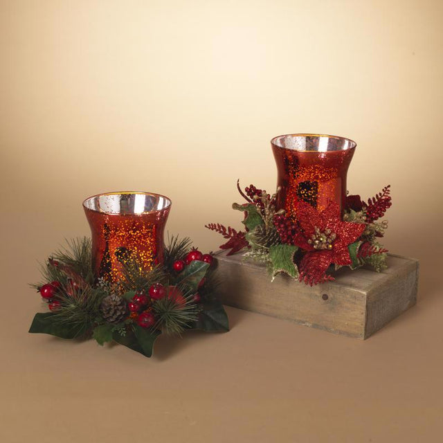 Gerson Holiday Candle Ring Candle Holder