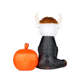 Seasonal Creations 5 ft. Prelit Highland Cow Inflatable