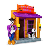 Seasonal Creations 10 ft. Prelit Haunted Hotel Inflatable