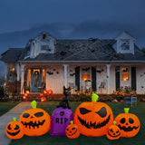 Seasonal Creations 7 ft. Prelit Pumpkin Patch Inflatable