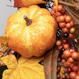 Celebrations 35 ct 24 in. LED Orang/Yellow Fall Wreath