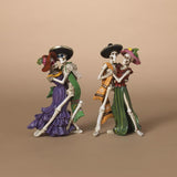 Gerson Resin Day of the Dead Dancing Couple Halloween Decor