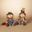 Gerson Plush Sitting Scarecrow Figurine Fall Decor