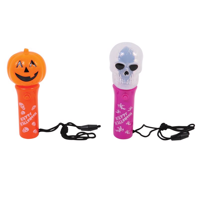 Fun World Pumpkin and Skull Halloween Mini Spinner