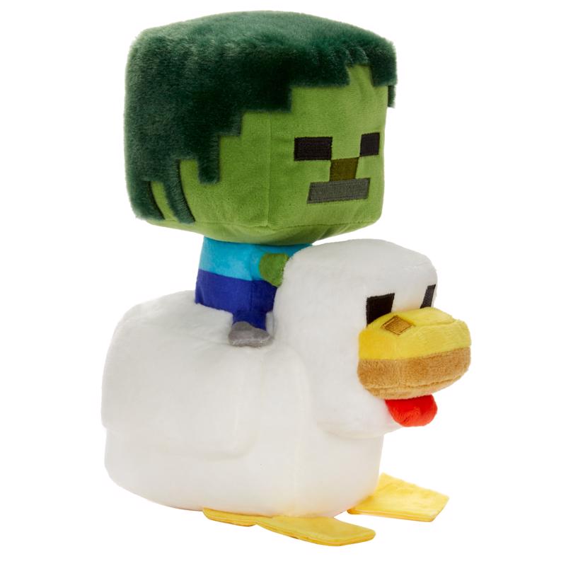 Minecraft Chicken Jockey Plush Toy