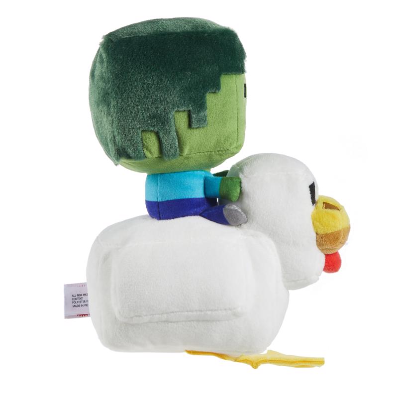 Minecraft Chicken Jockey Plush Toy