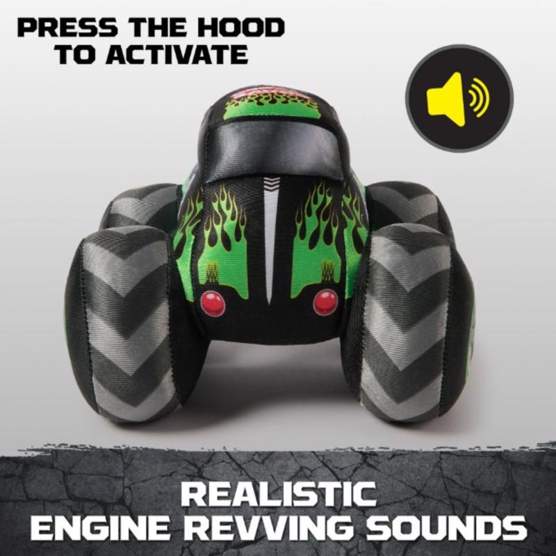 Gund Monster Truck Plush Vehicle Toys with Sound Effect