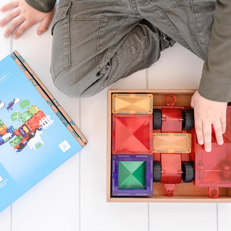 CONNETIX Magnetic Tiles Multicolor 24 pc