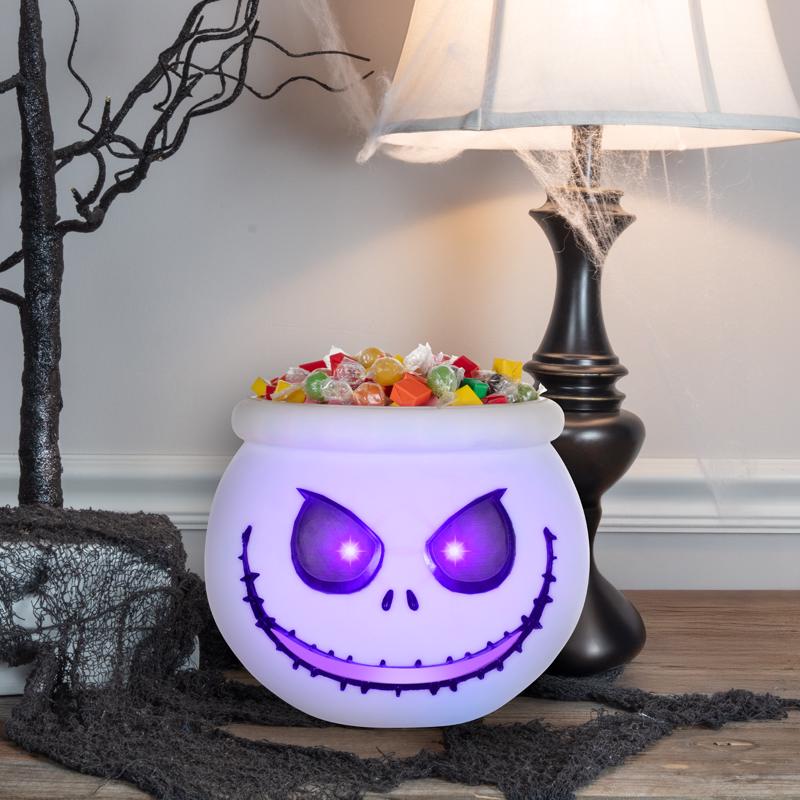 Jack Skellington 10 in. Candy Bowl Blow Mold