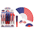 Diamond Visions Folding hand fan 1 pk