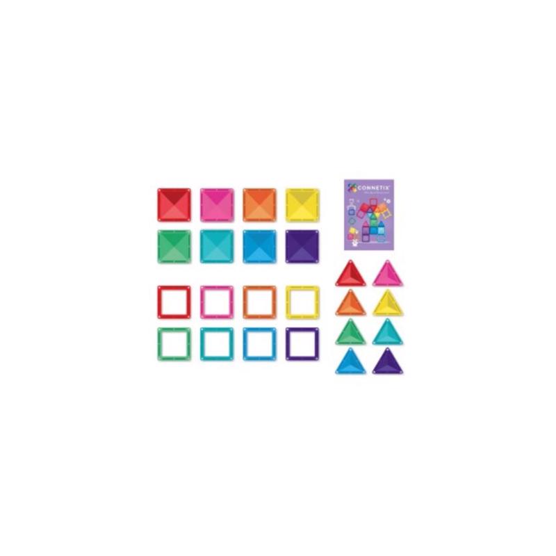 CONNETIX Magnetic Tiles 24 pc
