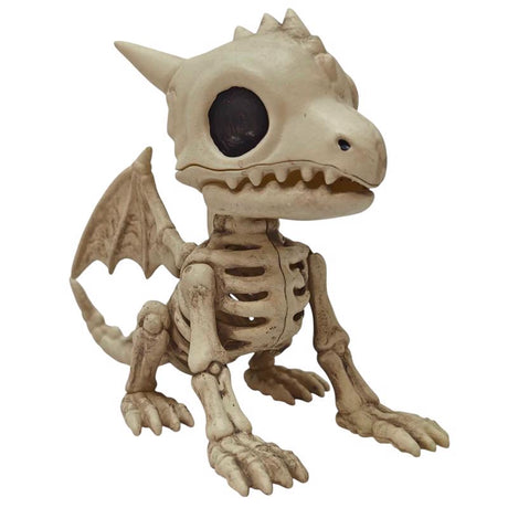 Seasons 4.5 in. Dragon Skeleton Halloween Decor