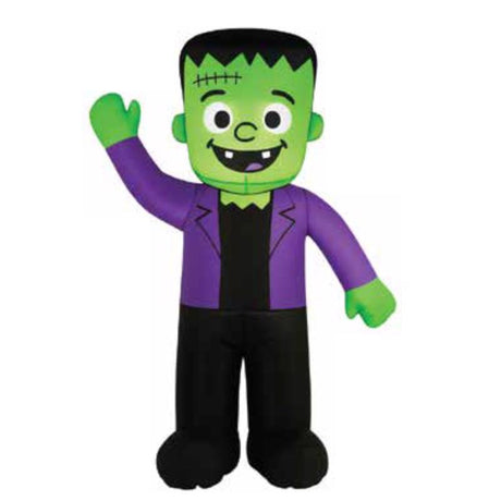 Pamson 12 ft. LED Prelit Twistin Frankie Inflatable