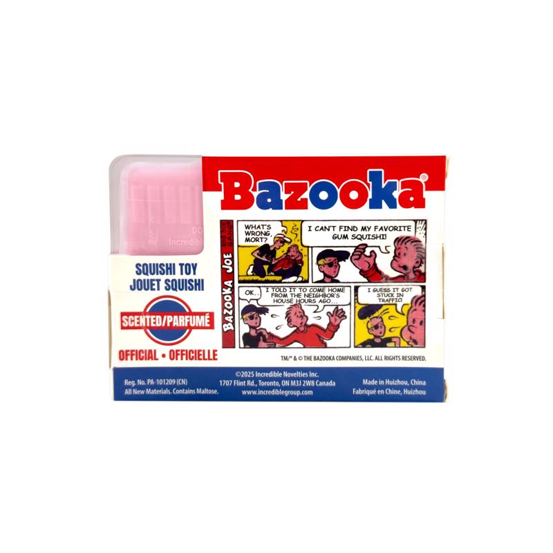 Incredible Novelties Bazooka Joe Gum Squishy Toy 15 pc