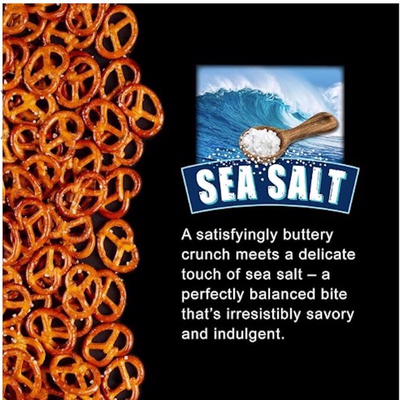 Knotty Pretzels Sea Salt Pretzels 7.5 oz Pouch